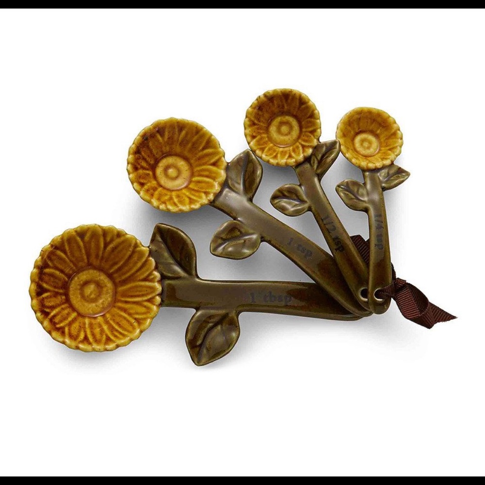 ISO Prima Design sunflower measuring spoons